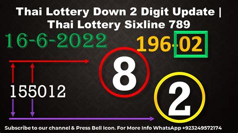 thai lottery sixline 789